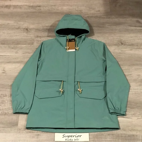 The North Face Women’s M66 Utility Rain Jacket “Wasabi”